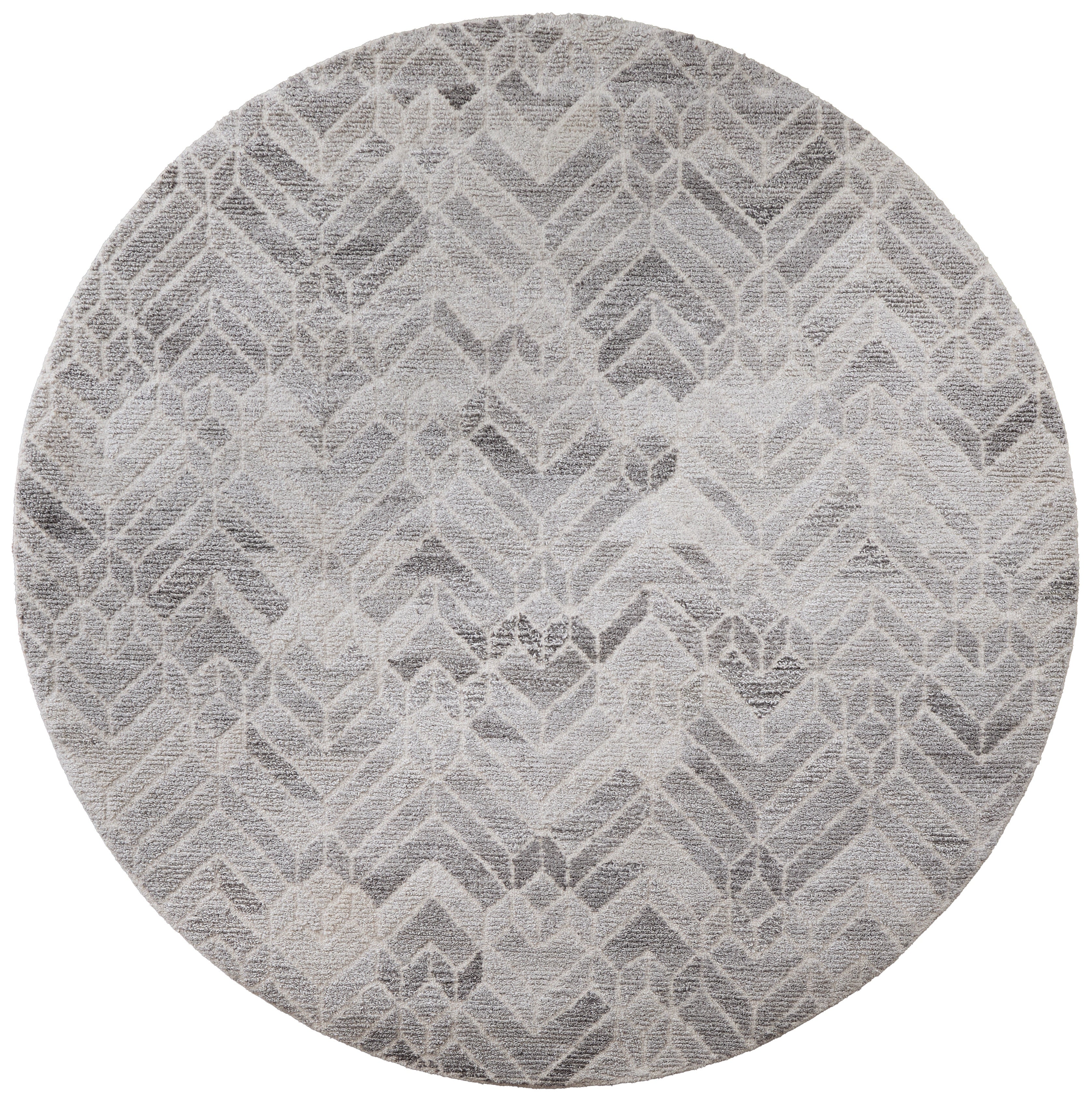 Asher Transitional Geometric - Taupe/Gray/Ivory