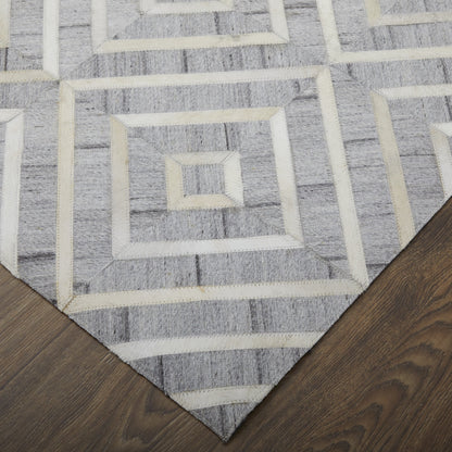 Fannin Transitional Geometric - Taupe/Ivory/Gray