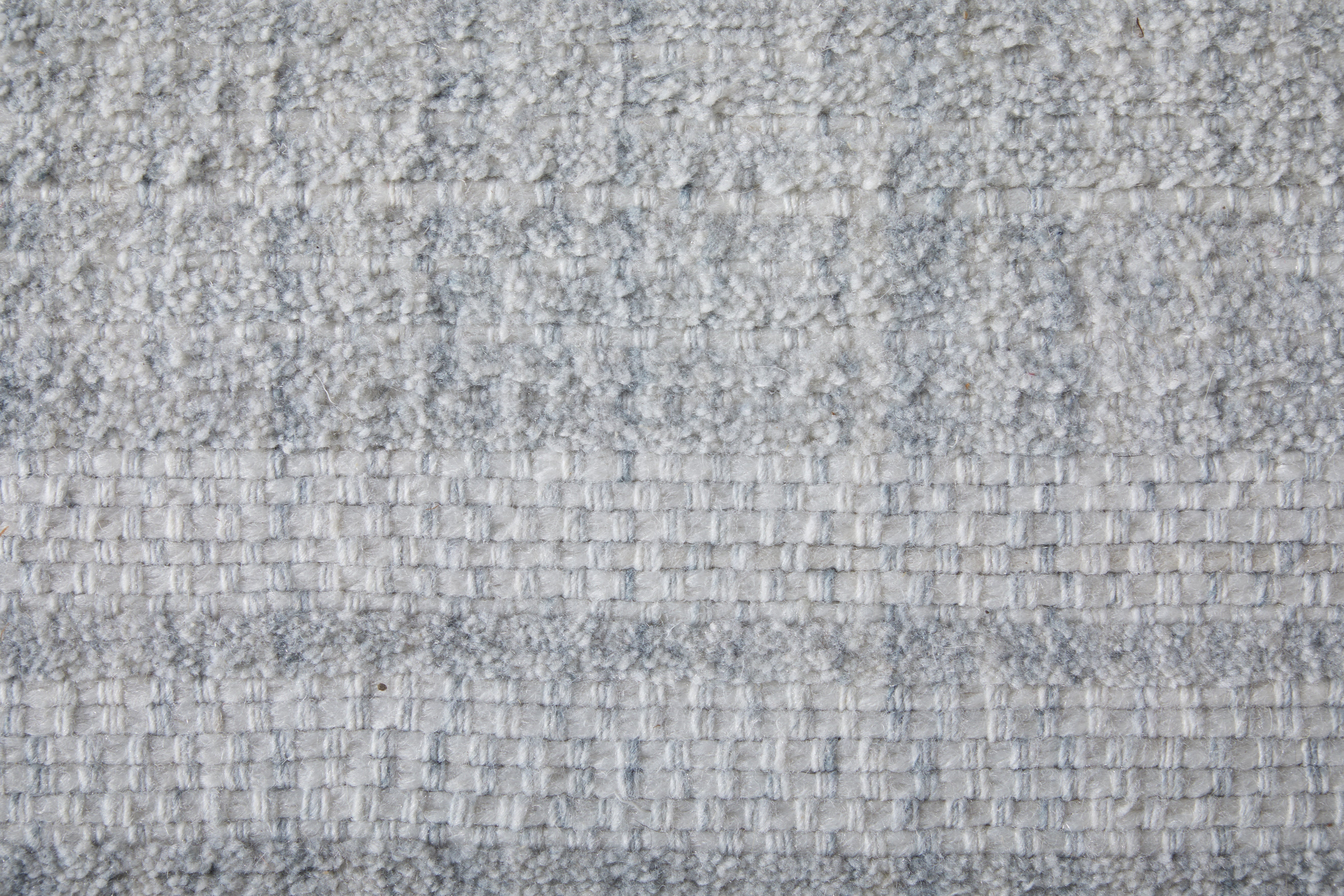 Highview Modern Stripes - Ivory/Blue Area Rug