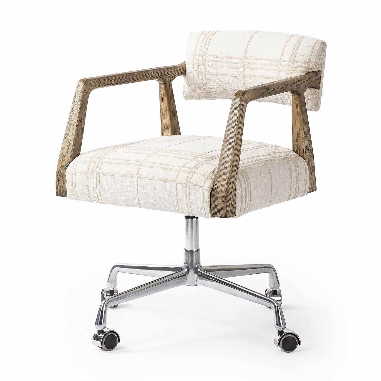 Four Hands Tyler Desk Chair - Sheffield Ivory