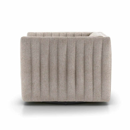 Four Hands Augustine Swivel Chair - Orly Natural