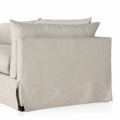 Four Hands Habitat Neutral Slipcover Sofa