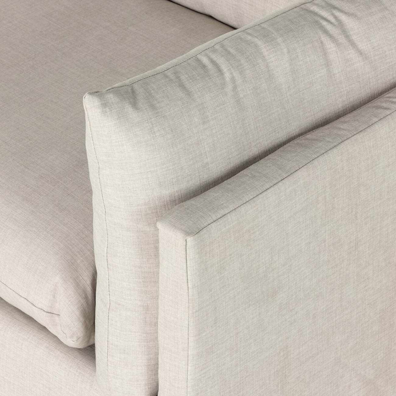 Four Hands Habitat Neutral Slipcover Sofa