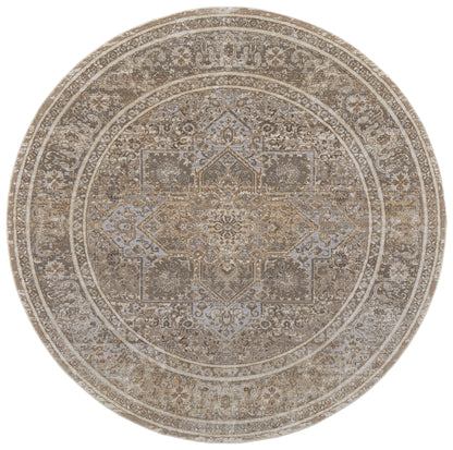Celene Traditional Medallion - Tan/Brown/Ivory Area Rug