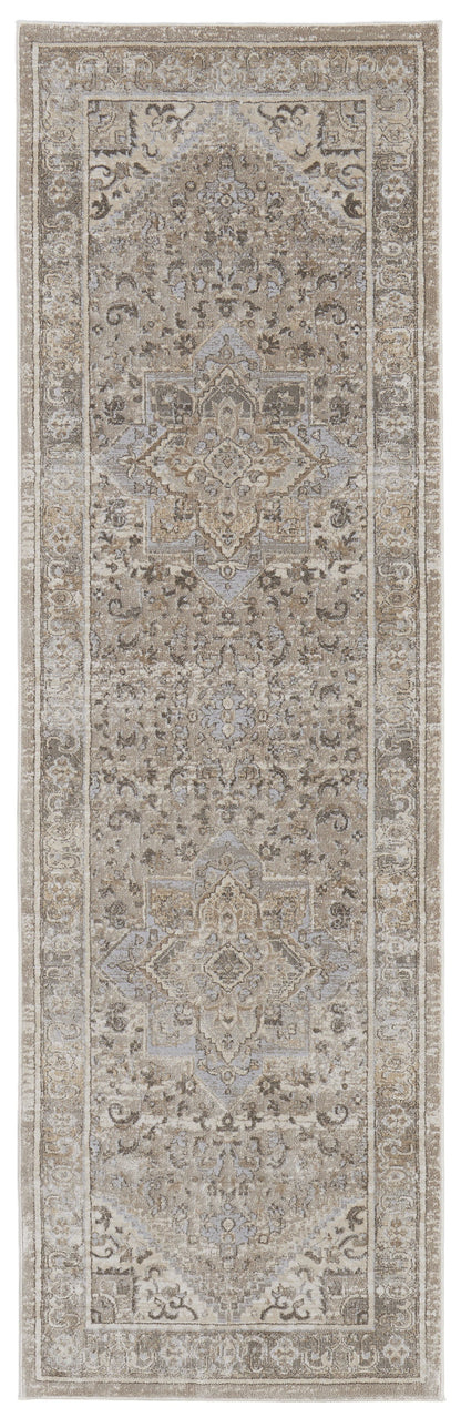 Celene Traditional Medallion - Tan/Brown/Ivory Area Rug