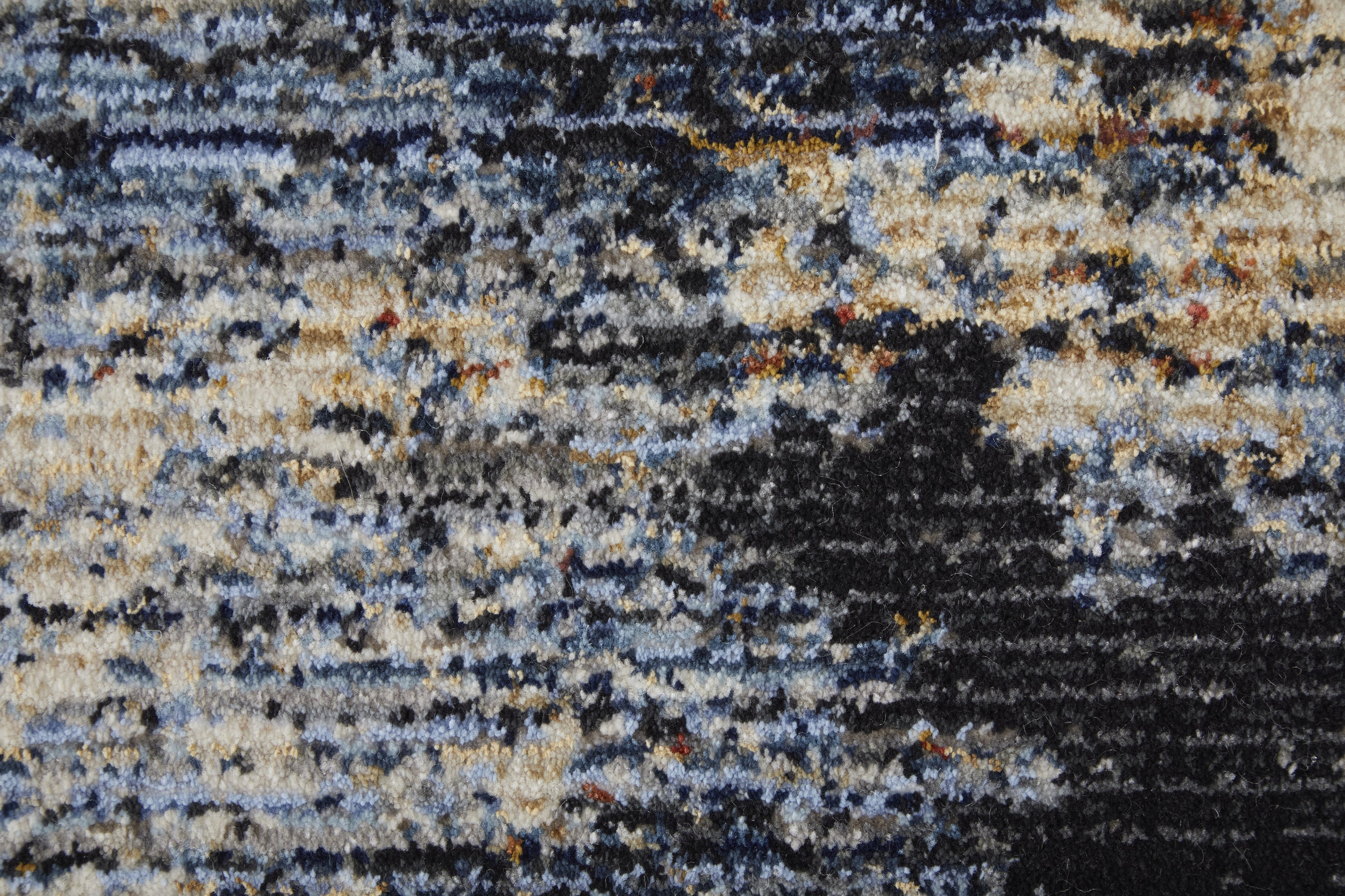 Sonora Modern Abstract - Tan/Blue/Gray Area Rug