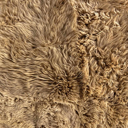 Lalo Lambskin Rug - Beige