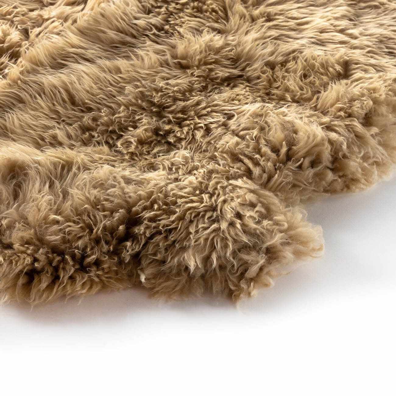 Lalo Lambskin Rug - Beige