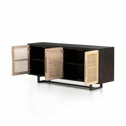 Four Hands Clarita Sideboard - Black Mango