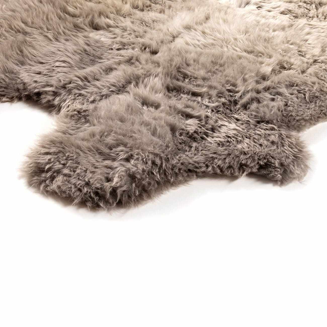 Lalo Sheepskin Rug - Light Grey Ombre