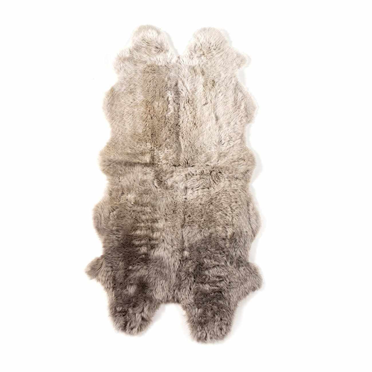 Lalo Sheepskin Rug - Light Grey Ombre
