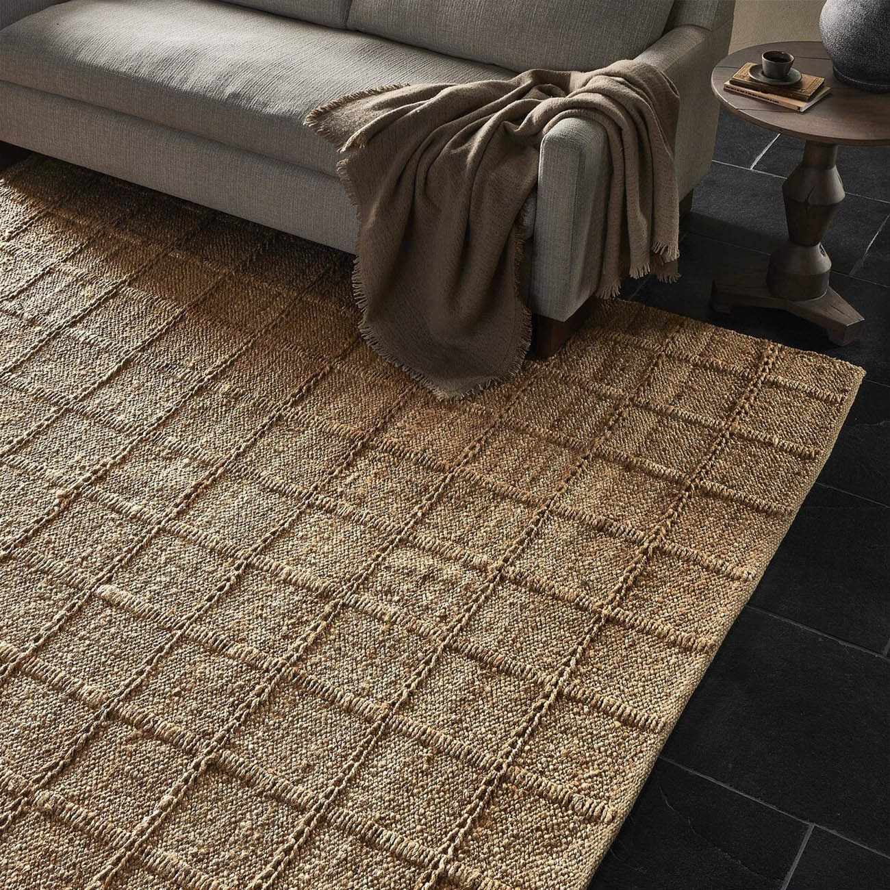 The Grid Jute - Natural
