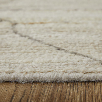 Kasbah Transitional Moroccan - Ivory/Tan/Orange Area Rug