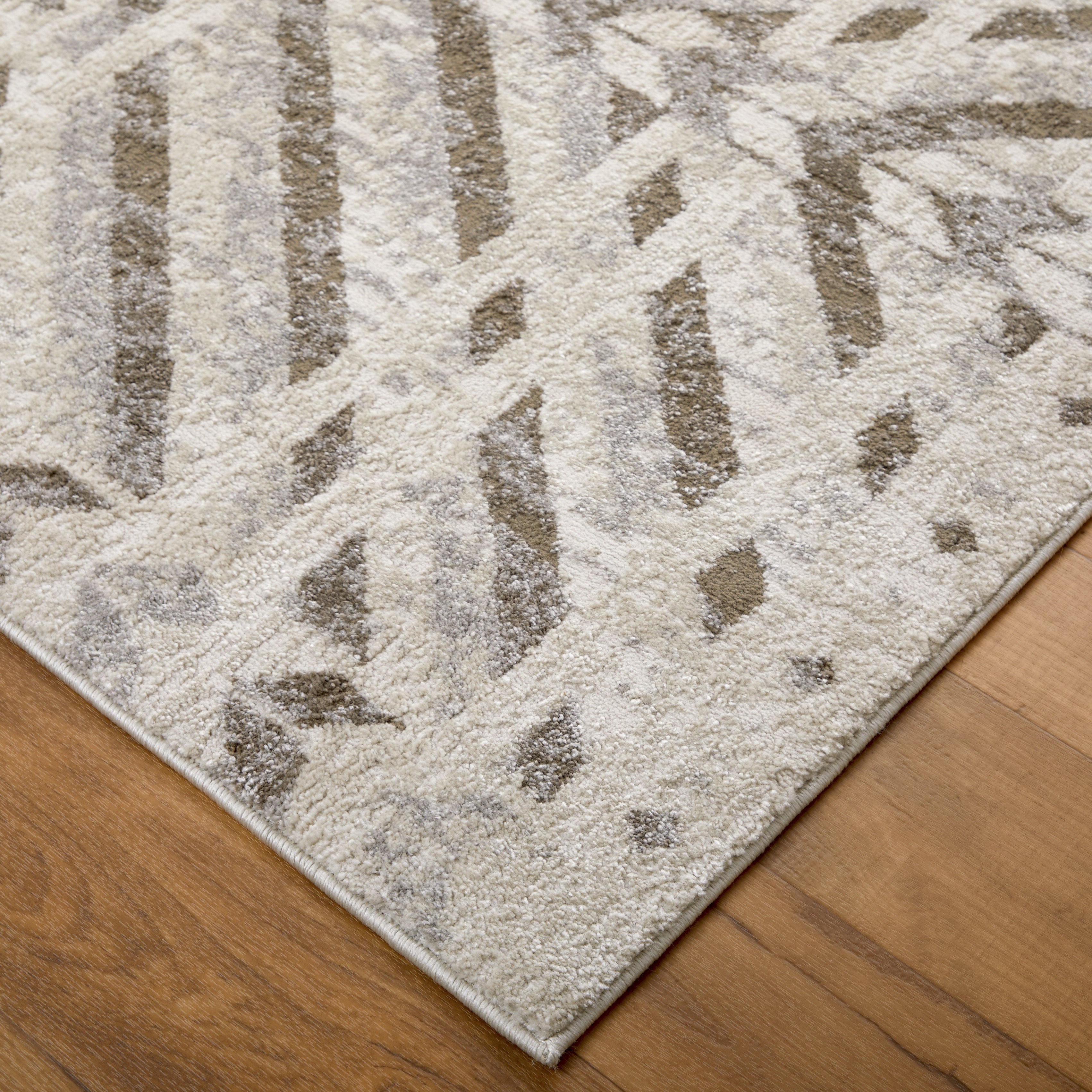 Vancouver Modern Geometric - Ivory/Tan/Brown Area Rug