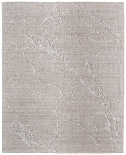 Aldrich Modern Solid - Tan/Ivory Area Rug