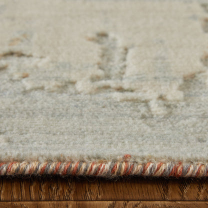 Jaxson Modern Abstract - Gray/Orange/Ivory Area Rug