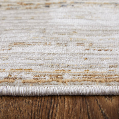 Deja Modern Distressed - Ivory/Brown/Tan Area Rug