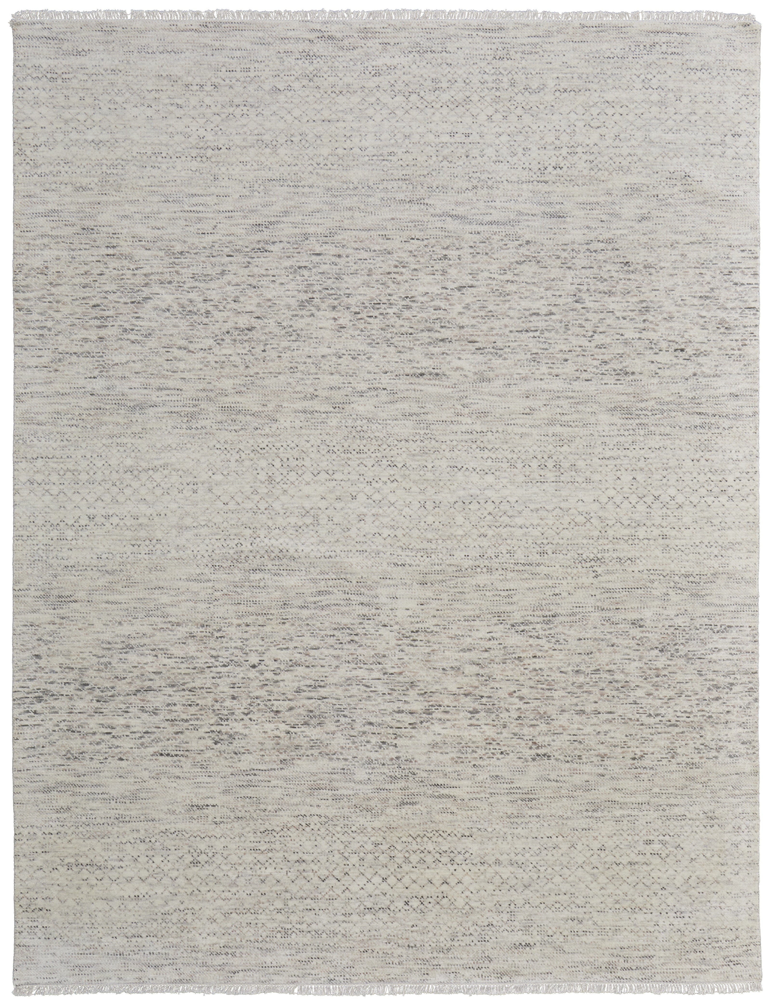 Branson Transitional Solid - Ivory/Pink/Gray