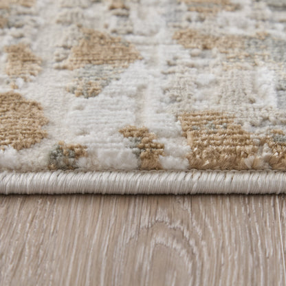Waldor Modern Animal Print - Brown/Ivory/Tan Area Rug