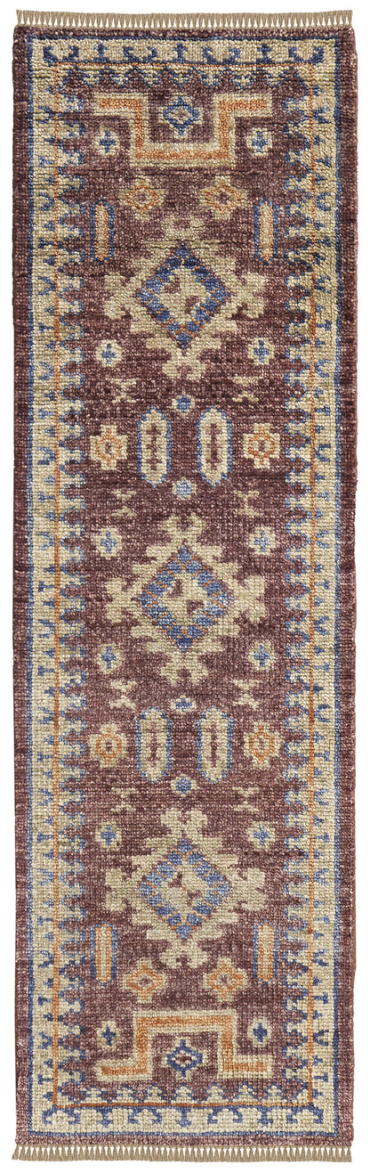 Fillmore Traditional Geometric - Red/Green/Blue Area Rug