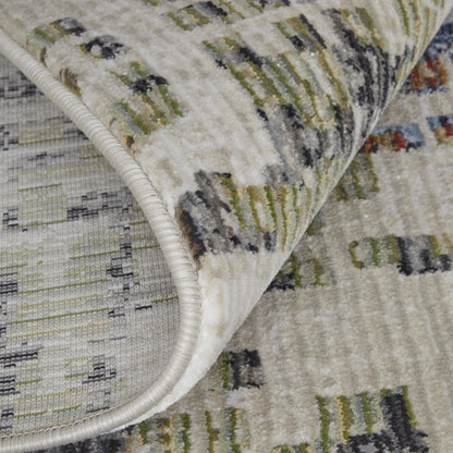 Sonora Modern Abstract - Ivory/Green/Blue Area Rug