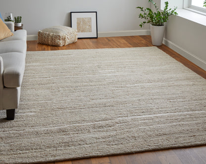 Navaro Modern Distressed - Ivory Area Rug