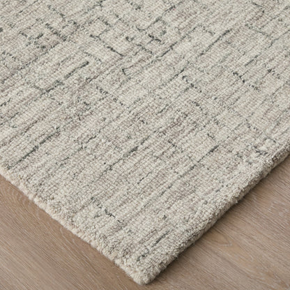 Belfort Transitional Solid - Ivory/Gray/Taupe Area Rug