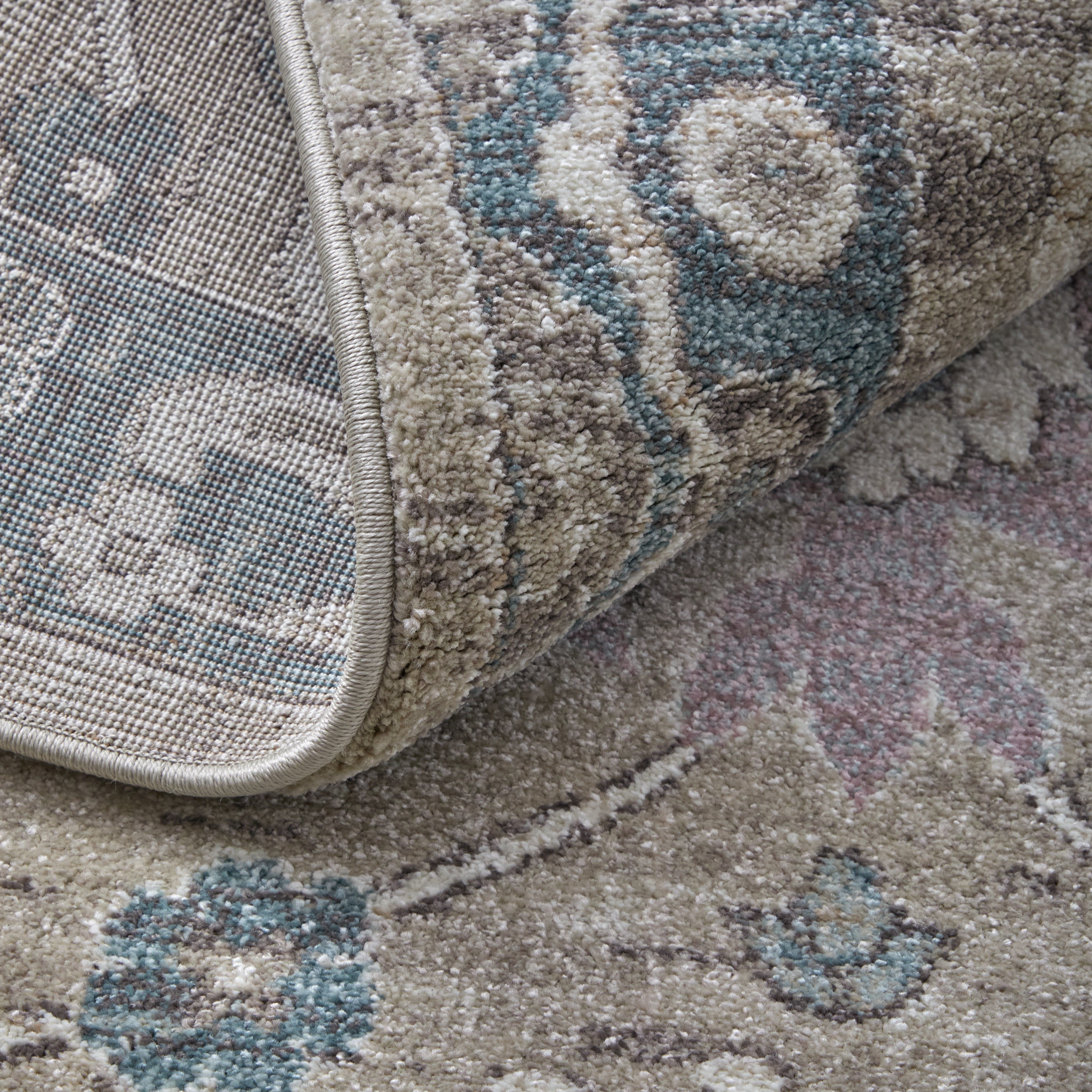 Dartmouth Transitional Floral & Botanical - Gray/Blue/Taupe Area Rug