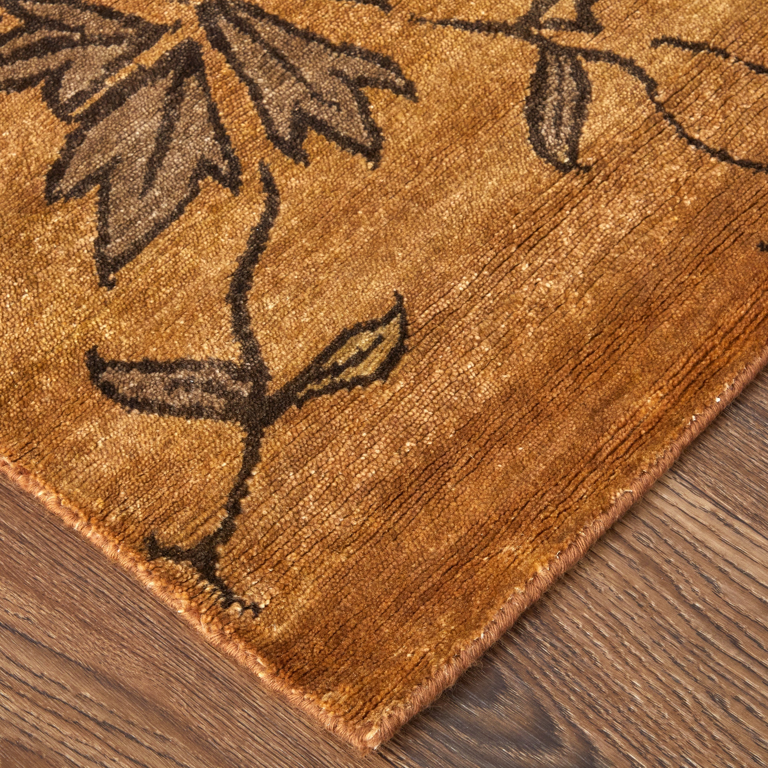 Cordonnet Transitional Floral & Botanical - Brown/Orange