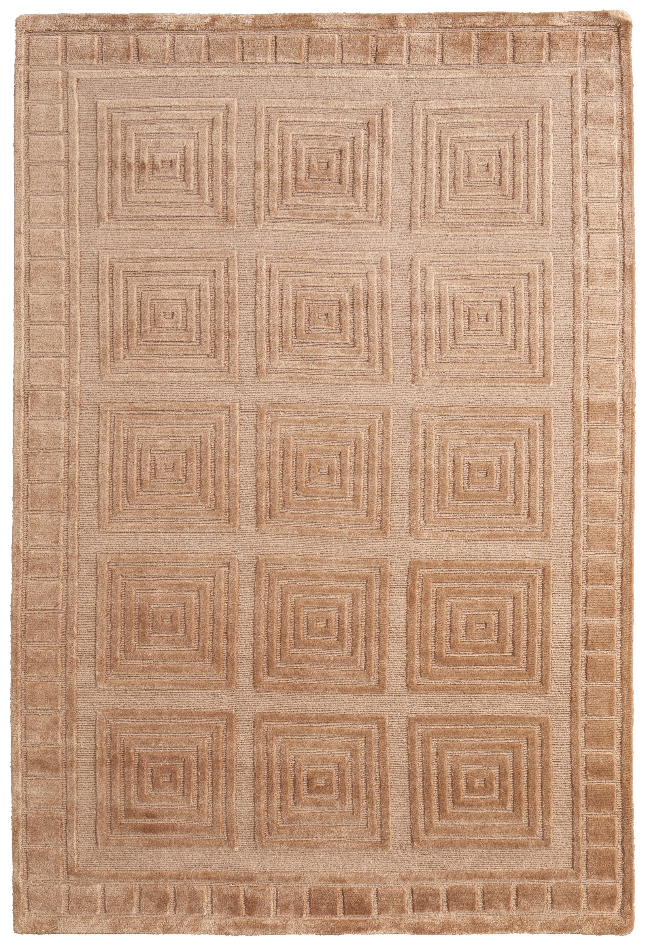 Channels Modern Geometric - Tan/Gold