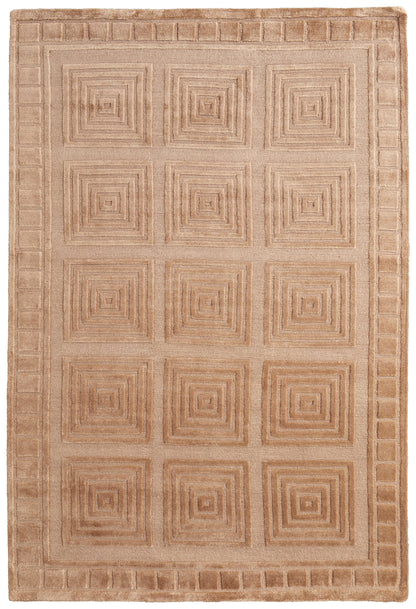 Channels Modern Geometric - Tan/Gold