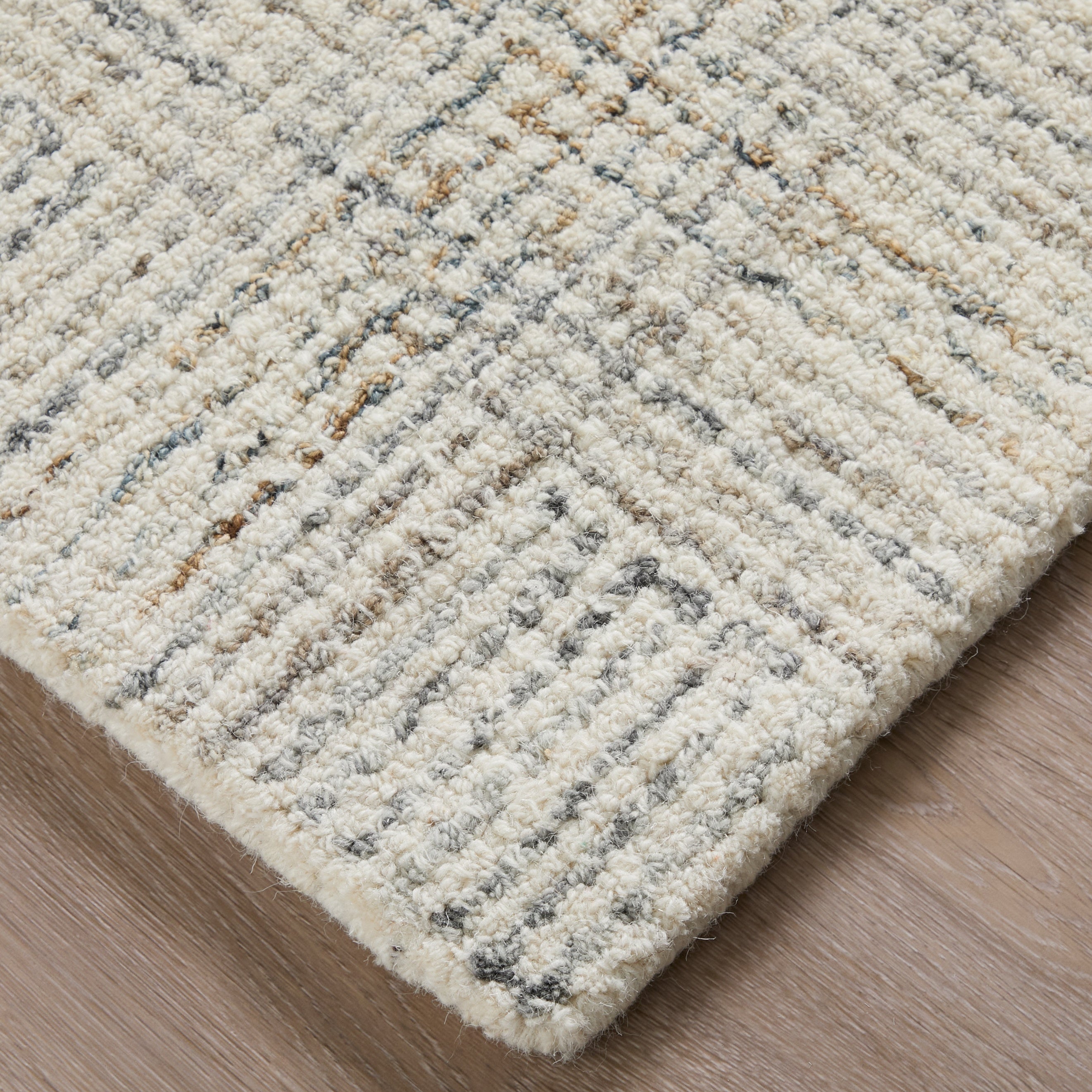 Belfort Transitional Geometric - Ivory/Gray/Tan Area Rug