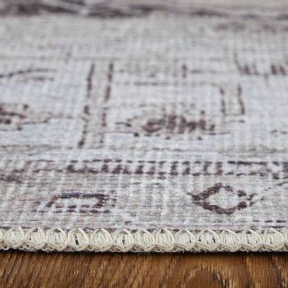Percy Transitional Medallion - Tan/Ivory/Gray Area Rug