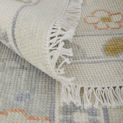 Karina Transitional Floral & Botanical - Ivory/Gold/Green Area Rug