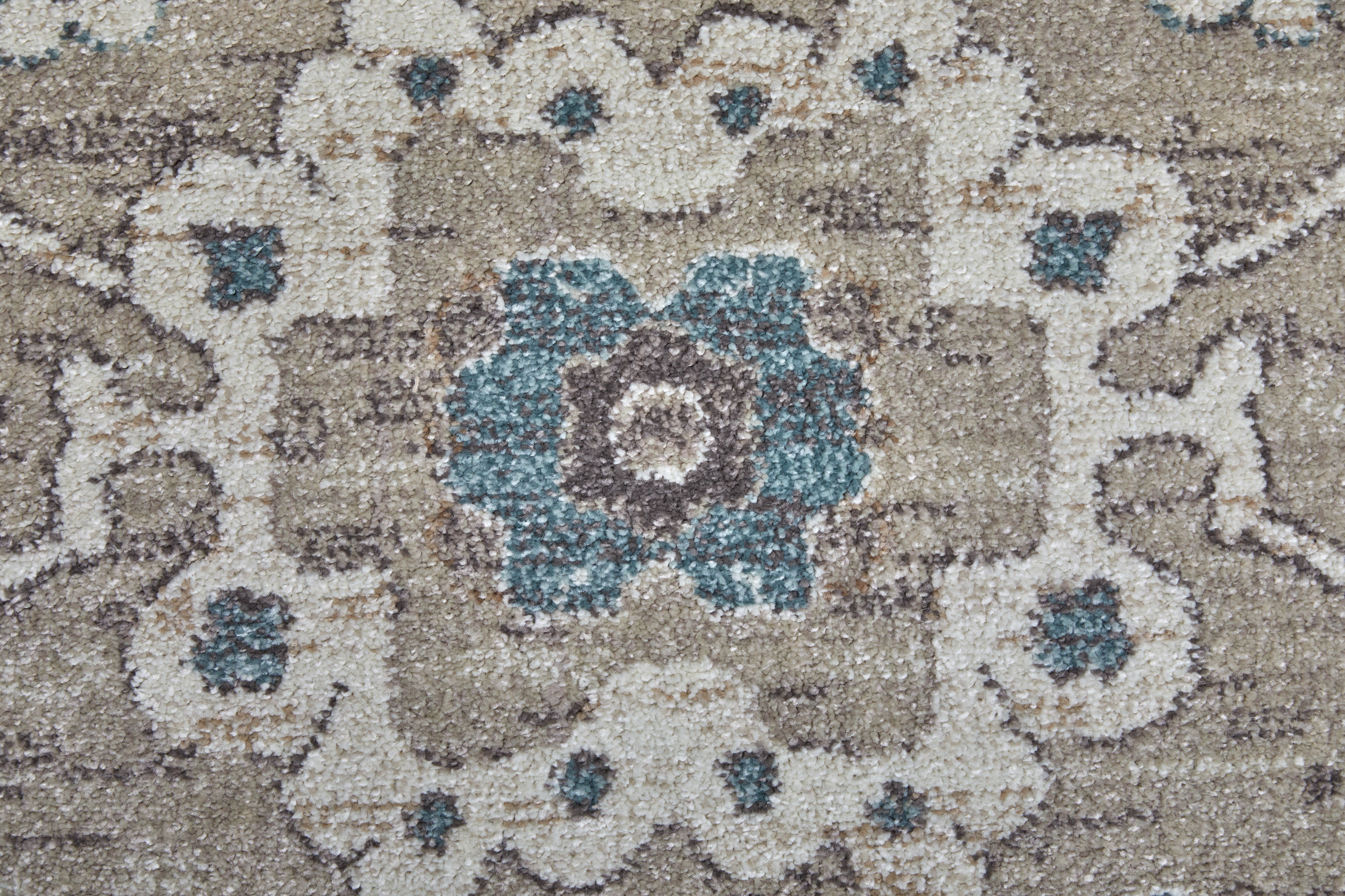 Dartmouth Transitional Floral & Botanical - Gray/Blue/Taupe Area Rug