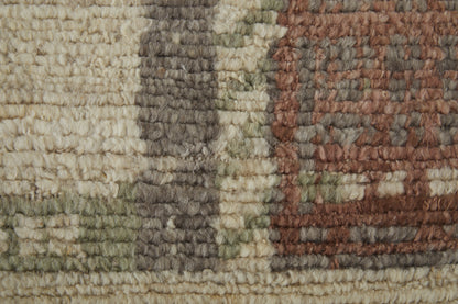 Kasbah Modern Abstract - Tan/Red/Green Area Rug