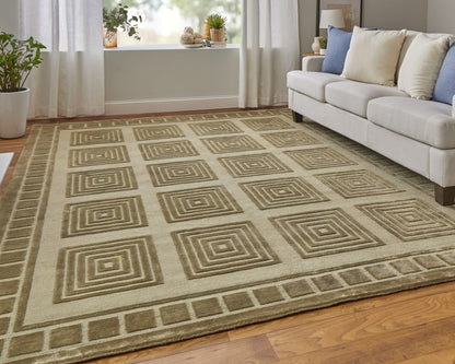 Channels Modern Geometric - Green