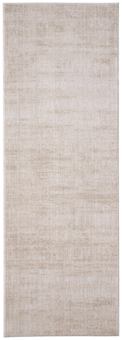 Deja Modern Solid - Ivory/Silver Area Rug