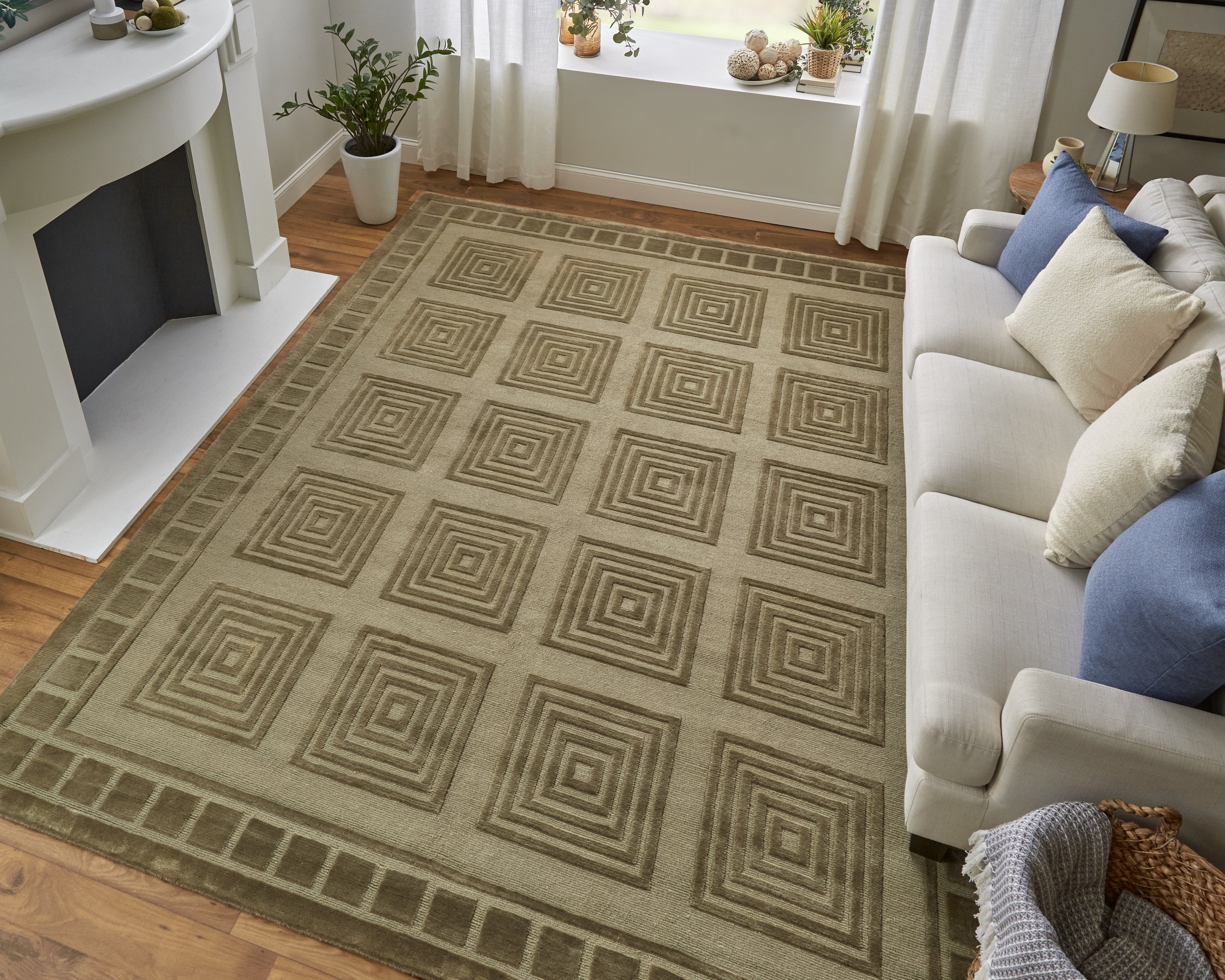 Channels Modern Geometric - Green