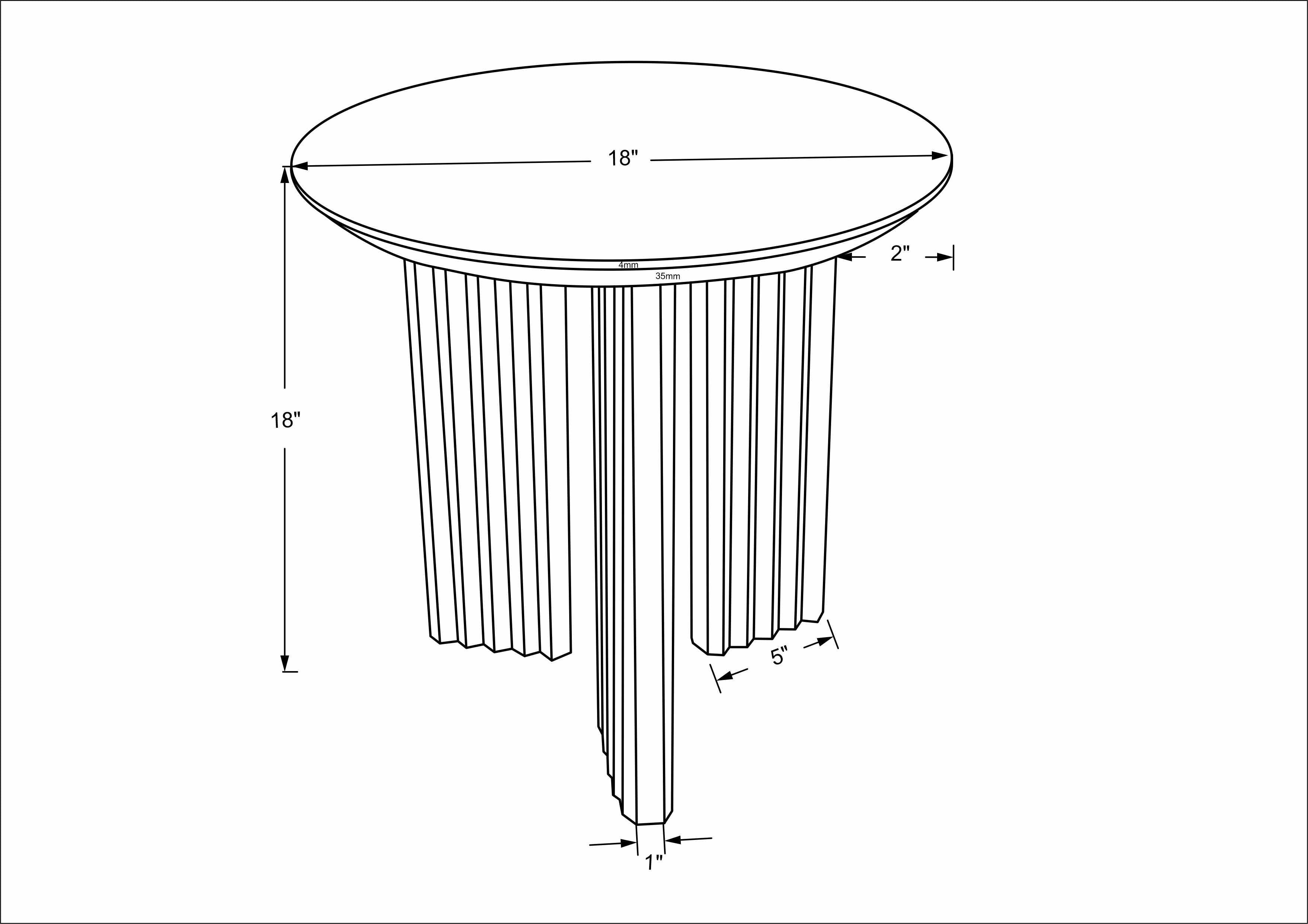 The Guana End Table