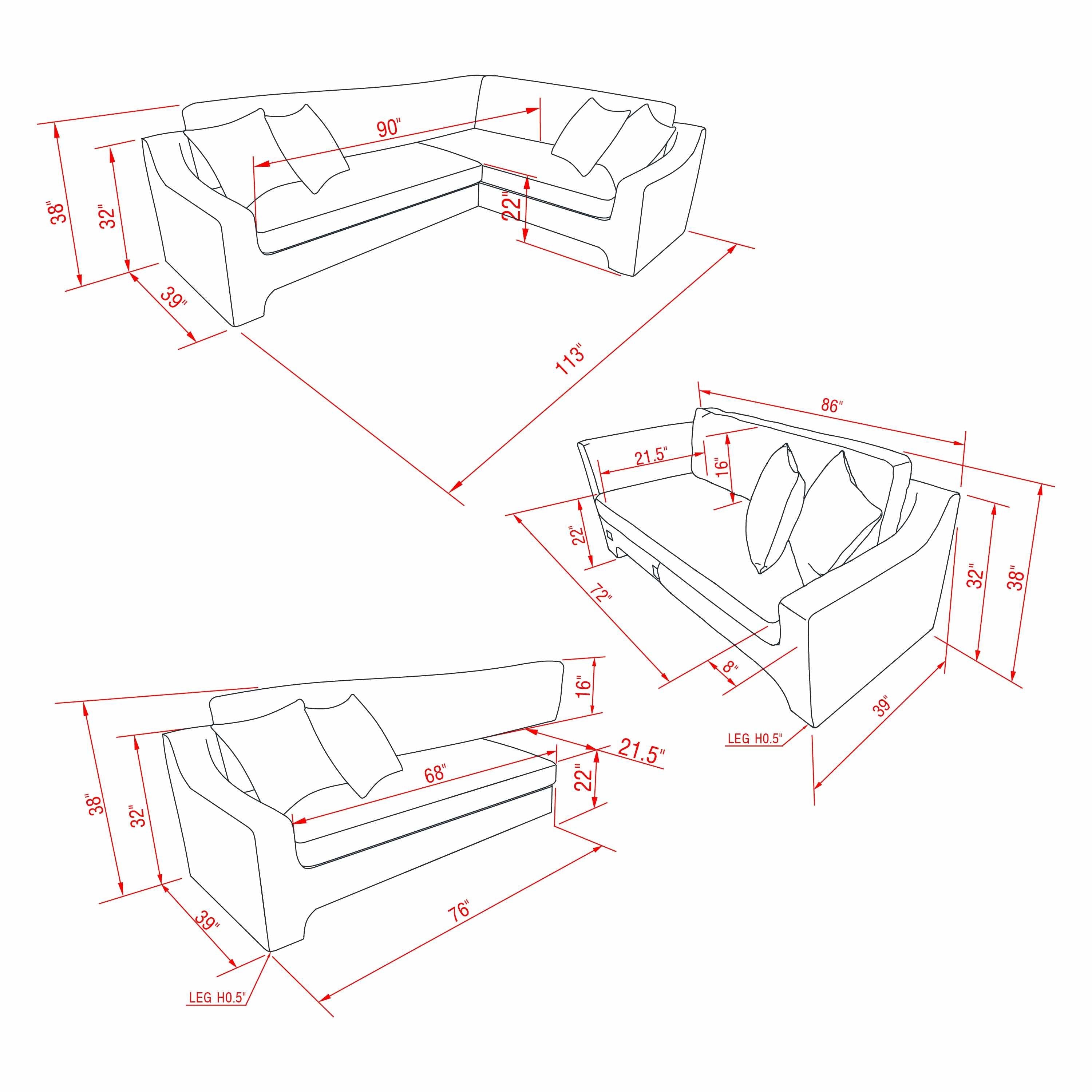 The Birdie Sofa