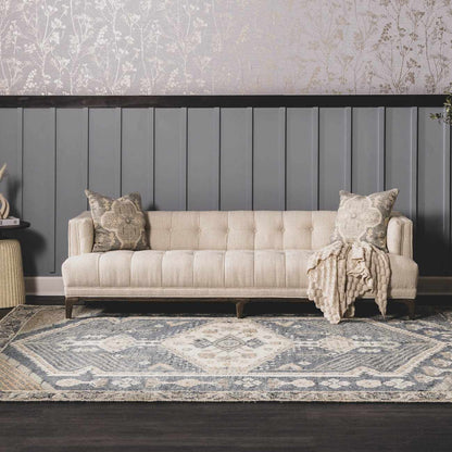 Bransgore Blue Luxury Wool Rug