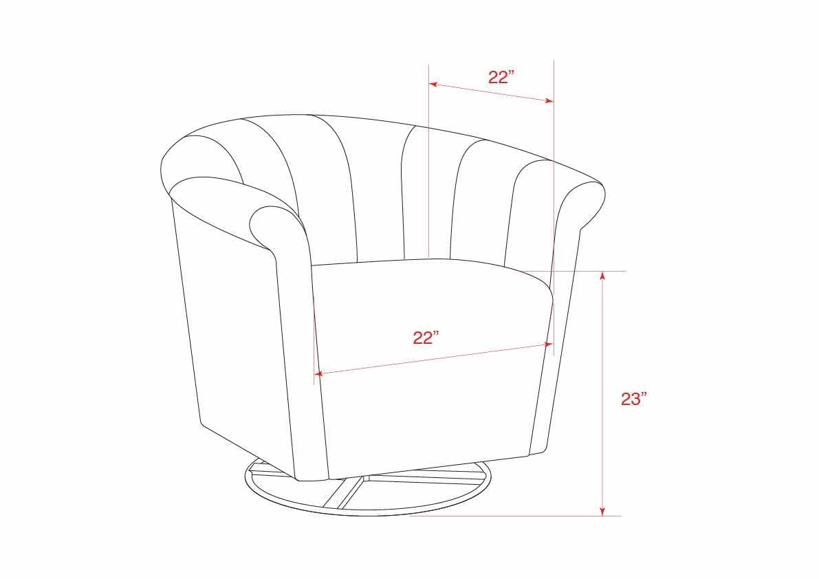 The Bayswater Swivel Chair