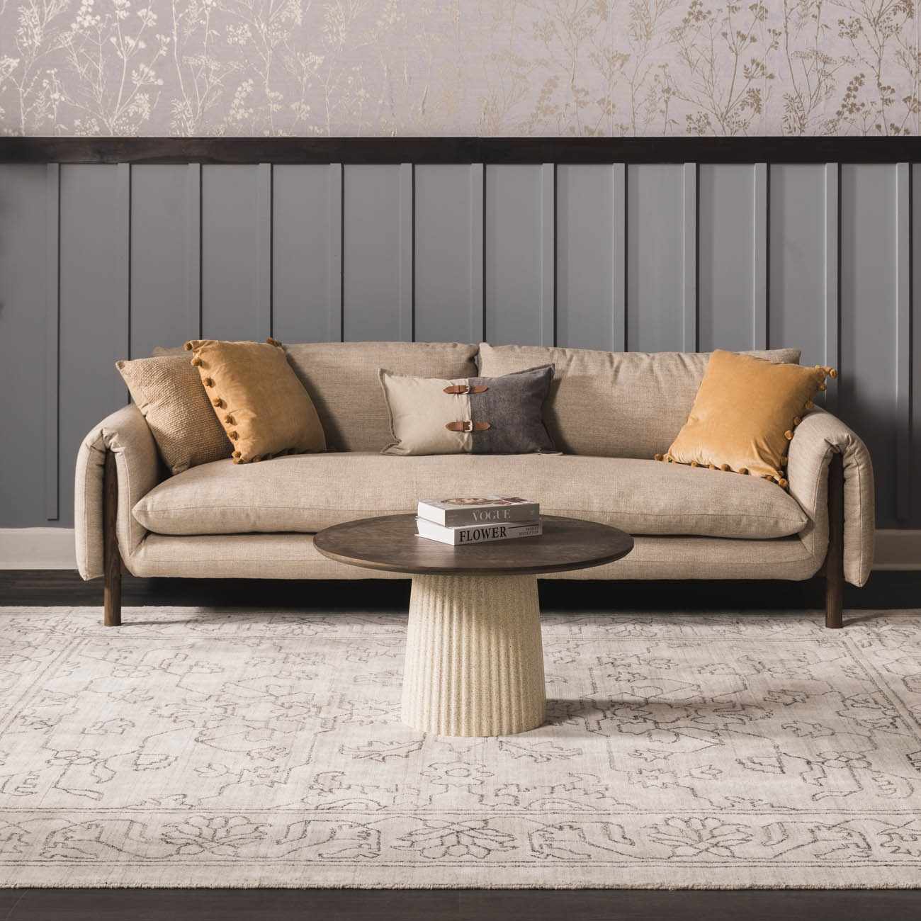 Chapman Premium Faux Silk Area Rug