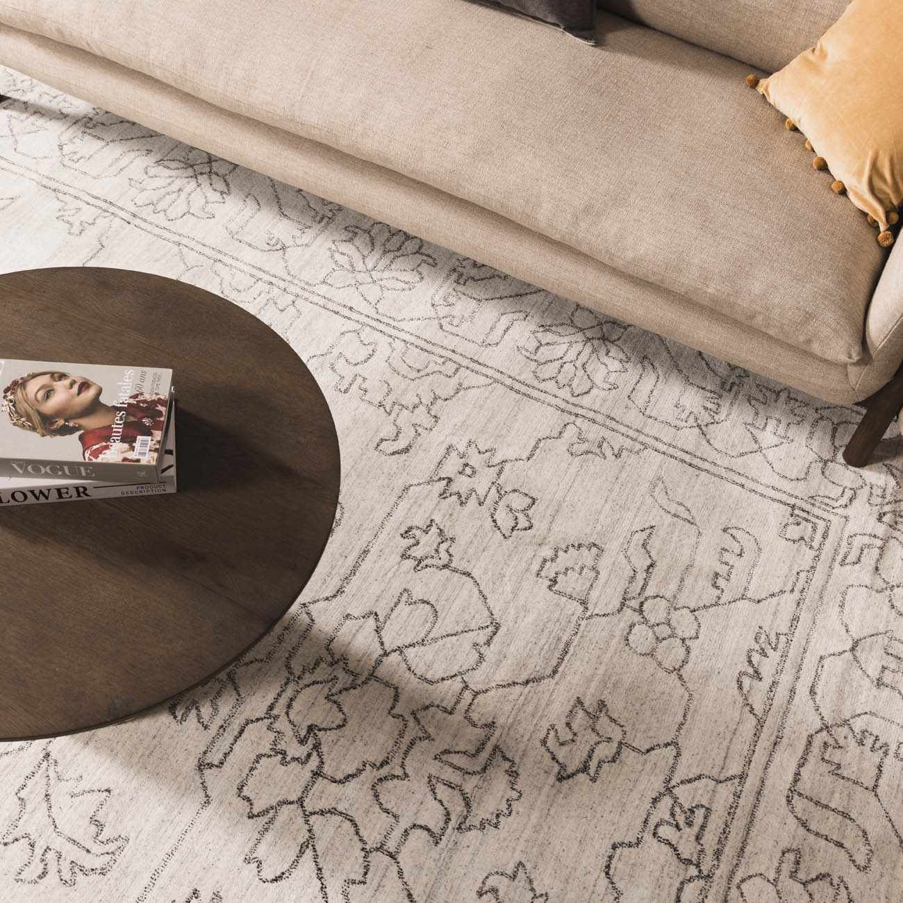 Chapman Premium Faux Silk Area Rug