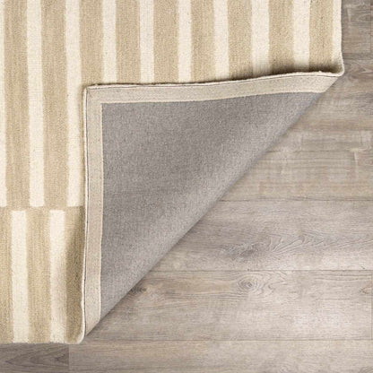 Idaho Broken-Striped Beige Area Rug | Our PNW Home X Livabliss