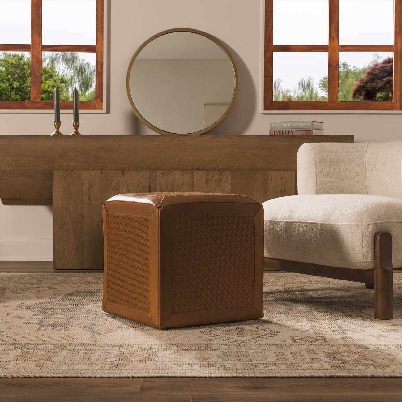 The Kingsley Pouf