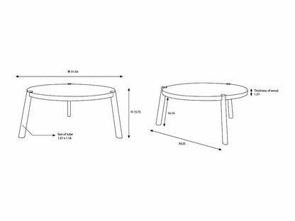 The Fenmore Coffee Table