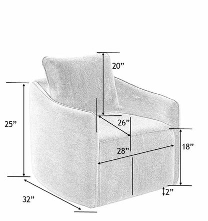 The Camden Swivel Chair