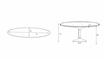 The Lucca Dining Table